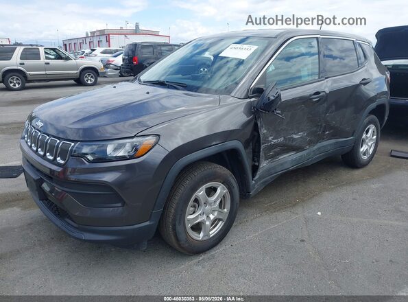 3C4NJDAB5NT220349 2022 JEEP COMPASS Gray Przód lewy