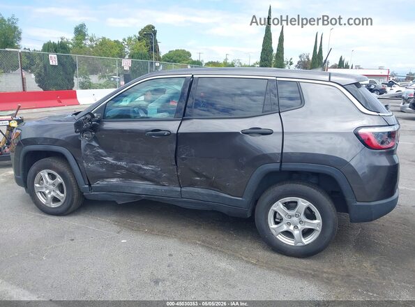 3C4NJDAB5NT220349 2022 JEEP COMPASS Gray Widok wnętrza 360 stopni