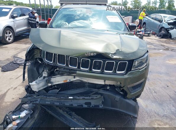 3C4NJDAB6HT642375 2017 JEEP NEW COMPASS Зеленый Вид спереди