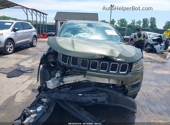 3C4NJDAB6HT642375 2017 JEEP NEW COMPASS Зеленый Вид щитка приборов