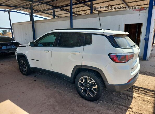 3C4NJDAB6KT807087 2019 JEEP COMPASS Белый Задняя левая четверть