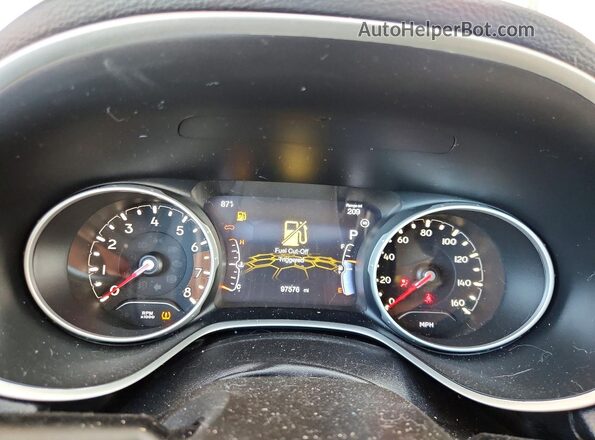 3C4NJDAB6KT807087 2019 JEEP COMPASS Белый Вид щитка приборов