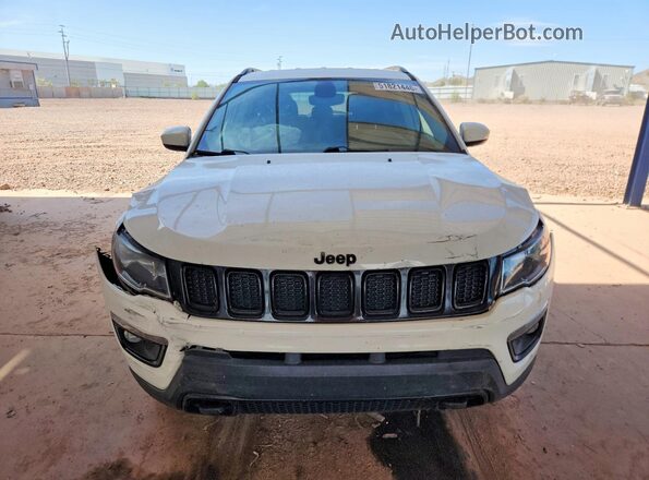 3C4NJDAB6KT807087 2019 JEEP COMPASS Белый Вид спереди