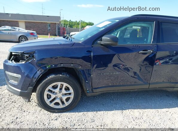 3C4NJDAB7JT239396 2018 JEEP COMPASS Dark Blue 