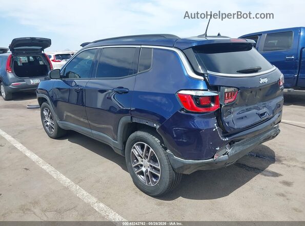 3C4NJDAB8KT599522 2019 JEEP COMPASS Blue Հետևի ձախ