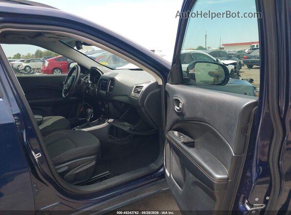 3C4NJDAB8KT599522 2019 JEEP COMPASS Blue Սալոնի դիմացի տեսք