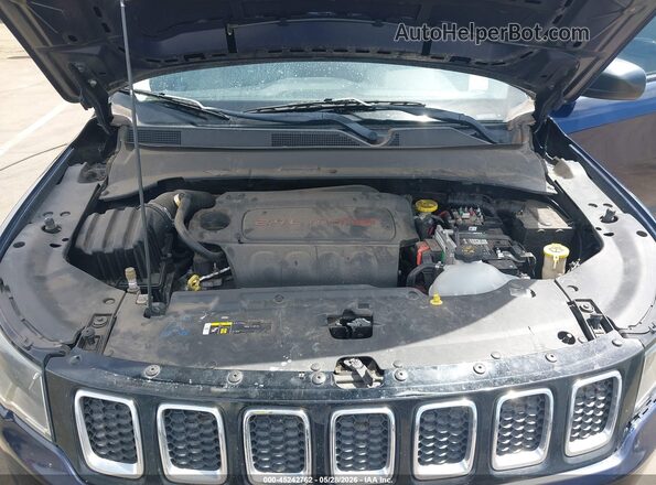 3C4NJDAB8KT599522 2019 JEEP COMPASS Blue Հետևի տեսք