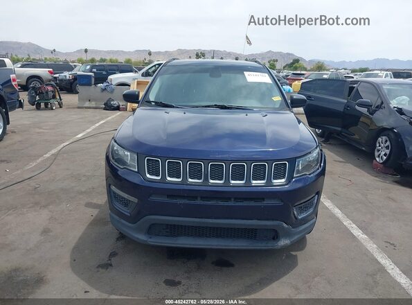 3C4NJDAB8KT599522 2019 JEEP COMPASS Blue Սարքավորումների վահանակի տեսք