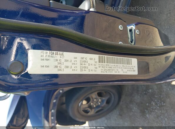 3C4NJDAB9HT635713 2017 JEEP NEW COMPASS Blue 