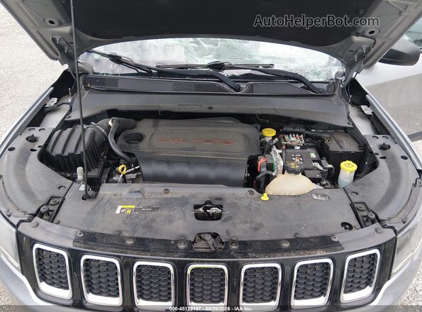 3C4NJDABXMT507183 2021 JEEP COMPASS Silver Rear view