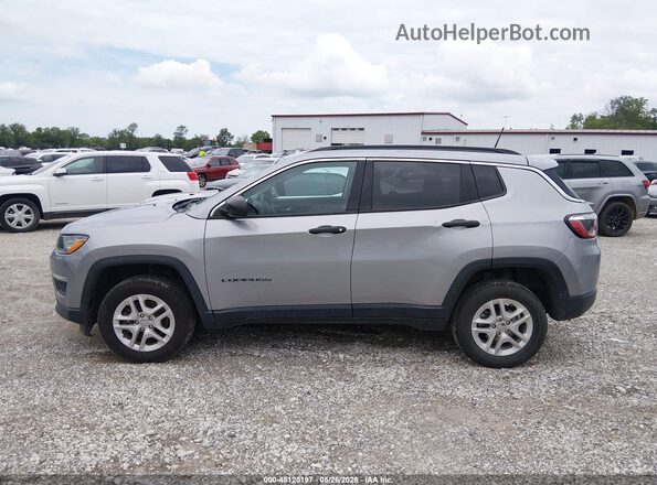 3C4NJDABXMT507183 2021 JEEP COMPASS Silver 360 interior view