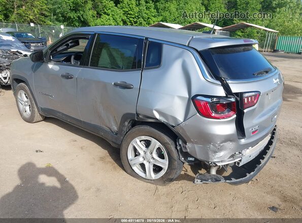 3C4NJDAN2PT558322 2023 JEEP COMPASS Silver Задня ліва чверть