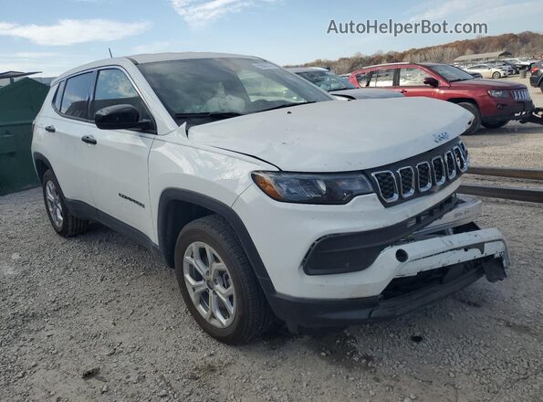 3C4NJDAN3ST515620 2025 JEEP COMPASS White Delantero derecho