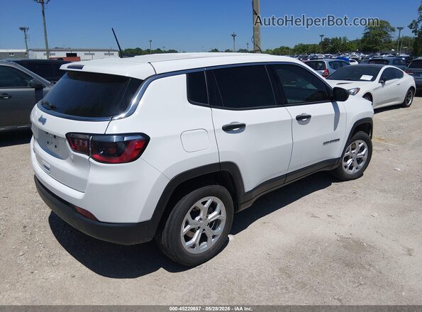 3C4NJDAN8RT133707 2024 JEEP COMPASS White Tył prawy