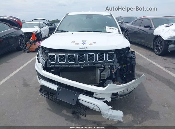3C4NJDANXST539168 2025 JEEP COMPASS Белый Вид щитка приборов
