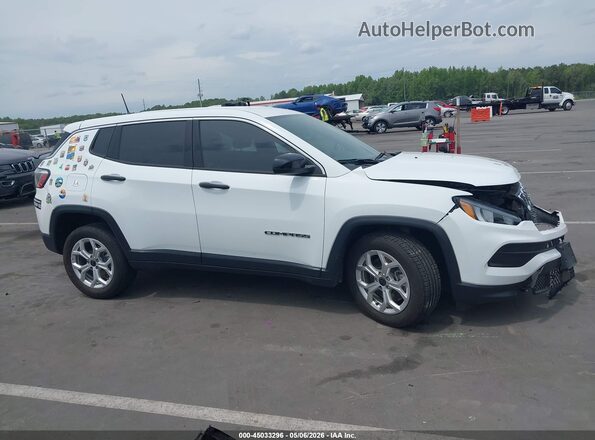 3C4NJDANXST539168 2025 JEEP COMPASS Белый Вид задней части салона
