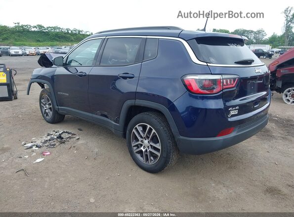 3C4NJDBB0HT666251 2017 JEEP NEW COMPASS Blue Rear left