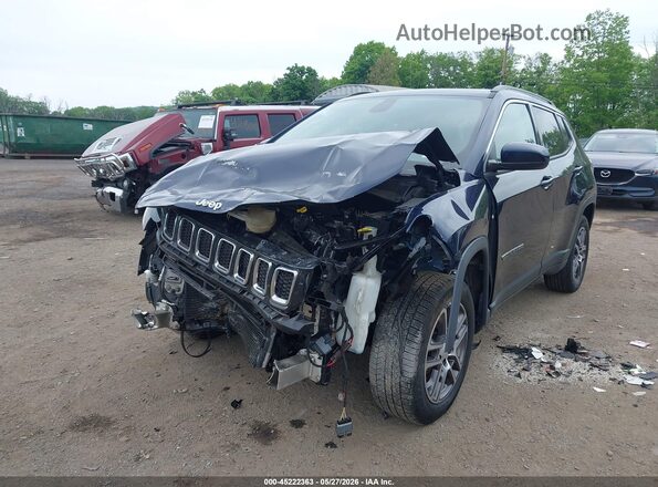 3C4NJDBB0HT666251 2017 JEEP NEW COMPASS Blue Front view