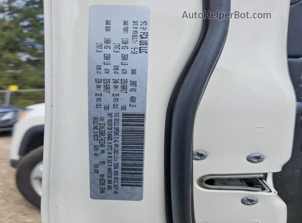 3C4NJDBB0JT423349 2018 JEEP COMPASS White VIN կոդի պիտակի տեսք