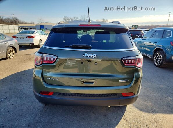 3C4NJDBB0LT204149 2020 JEEP COMPASS Green Вид ззаду