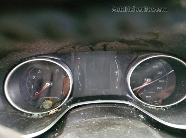 3C4NJDBB0LT251892 2020 JEEP COMPASS Black Instrument cluster view