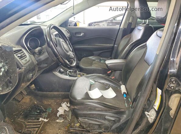 3C4NJDBB0LT251892 2020 JEEP COMPASS Black Front interior view