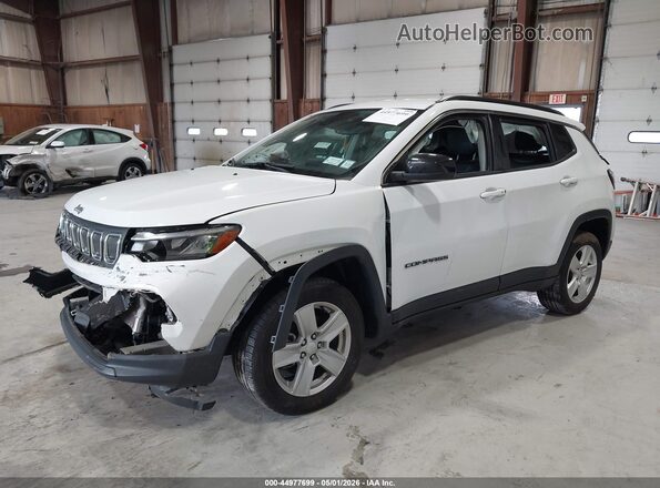 3C4NJDBB0NT177618 2022 JEEP COMPASS White Передня ліва чверть