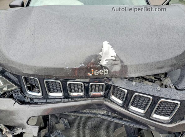 3C4NJDBB1JT200625 2018 JEEP COMPASS Charcoal Vista del compartimento del motor