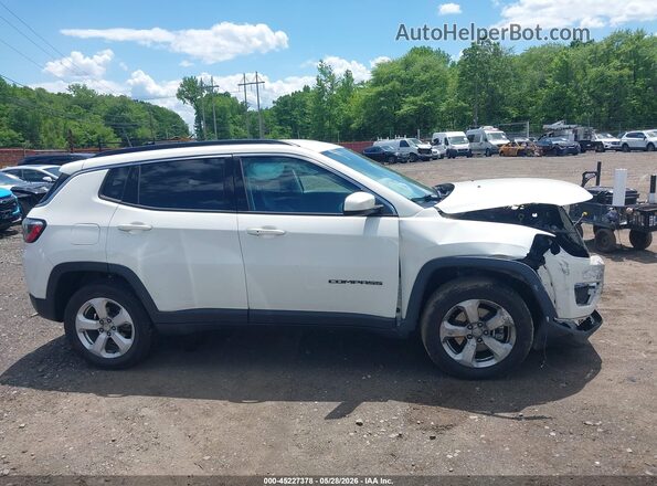 3C4NJDBB1LT138467 2020 JEEP COMPASS White Vista del cuadro de instrumentos