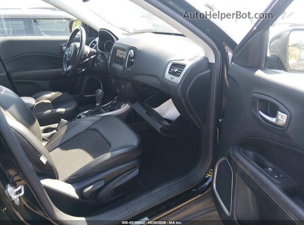 3C4NJDBB1LT258169 2020 JEEP COMPASS Black Widok wnętrza z przodu