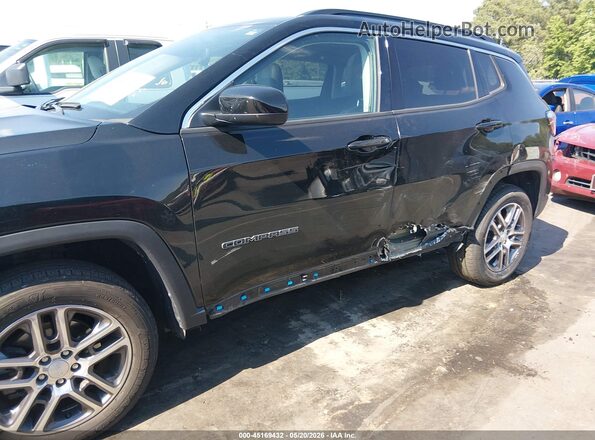 3C4NJDBB1LT258169 2020 JEEP COMPASS Black Widok z przodu