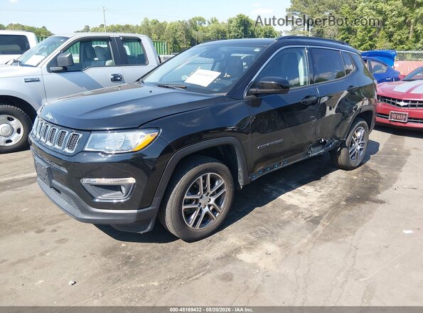 3C4NJDBB1LT258169 2020 JEEP COMPASS Black Przód lewy