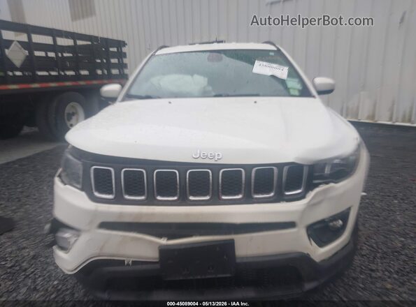 3C4NJDBB1MT549255 2021 JEEP COMPASS White Instrument cluster view