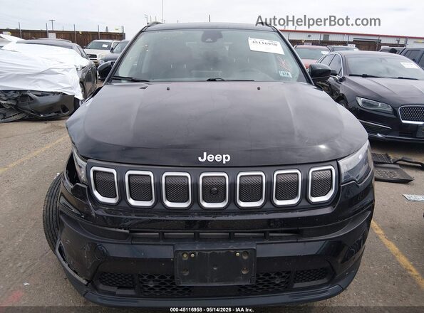 3C4NJDBB1NT121669 2022 JEEP COMPASS Black ხელსაწყოთა პანელის ხედი