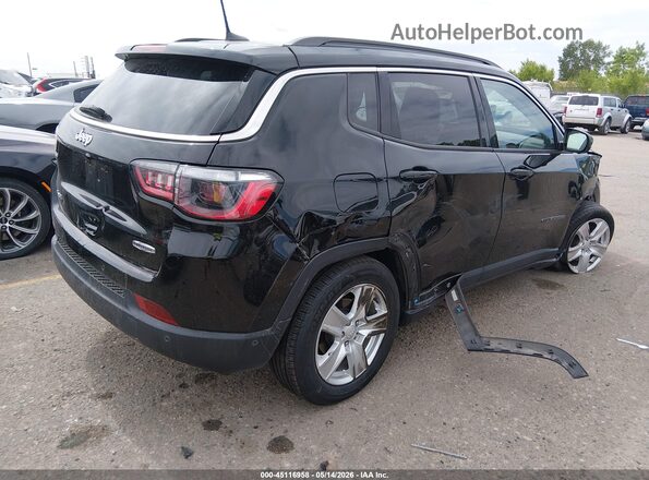 3C4NJDBB1NT121669 2022 JEEP COMPASS Black უკანა მარჯვენა