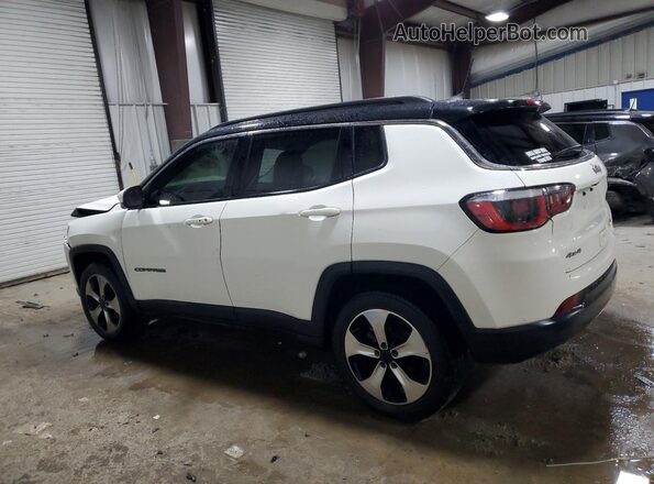 3C4NJDBB2JT113493 2018 JEEP COMPASS Белый Задняя левая четверть