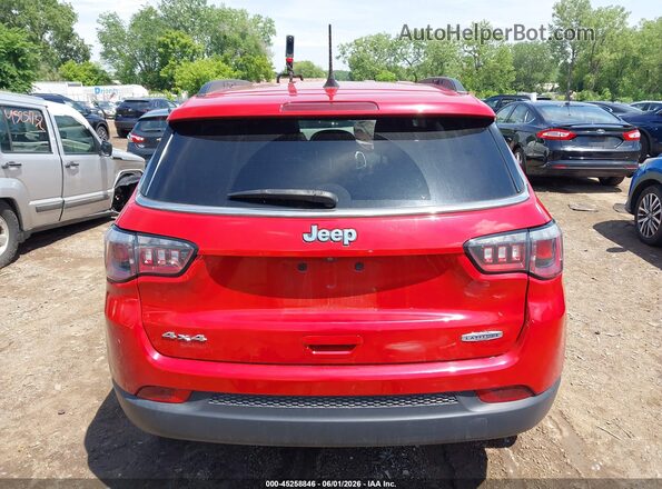 3C4NJDBB2JT239806 2018 JEEP COMPASS Red 