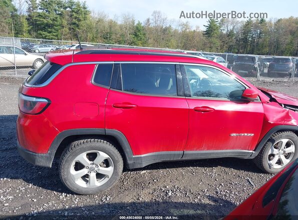 3C4NJDBB2JT373408 2018 JEEP COMPASS Red Vista interior trasera