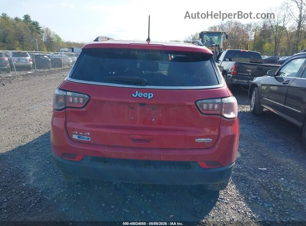 3C4NJDBB2JT373408 2018 JEEP COMPASS Red 