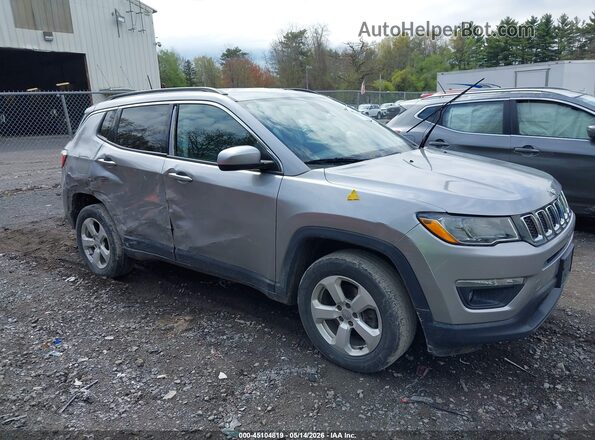 3C4NJDBB2KT670308 2019 JEEP COMPASS Silver წინა ხედი
