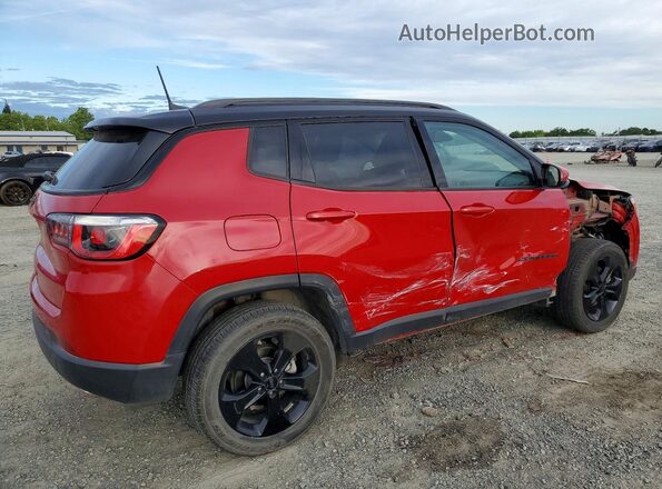 3C4NJDBB2KT696312 2019 JEEP COMPASS Red უკანა მარჯვენა