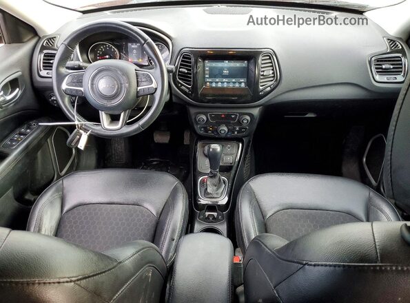 3C4NJDBB2KT696312 2019 JEEP COMPASS Red წინა პანელის ხედი
