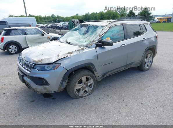 3C4NJDBB2NT147987 2022 JEEP COMPASS Gray Front left