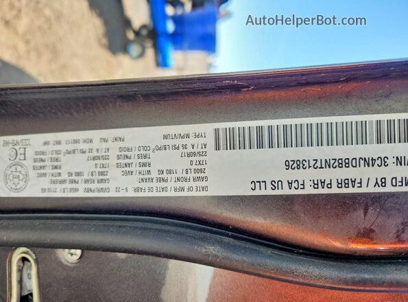 3C4NJDBB2NT213826 2022 JEEP COMPASS Gray 