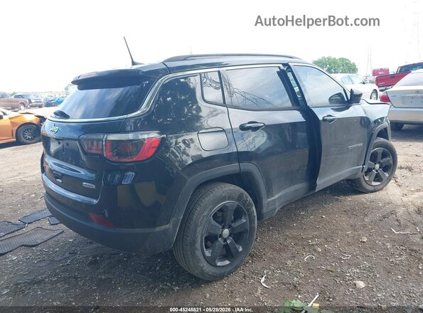 3C4NJDBB3JT201629 2018 JEEP COMPASS Черный Задняя правая четверть