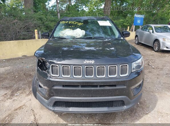 3C4NJDBB3JT201629 2018 JEEP COMPASS Черный Вид щитка приборов