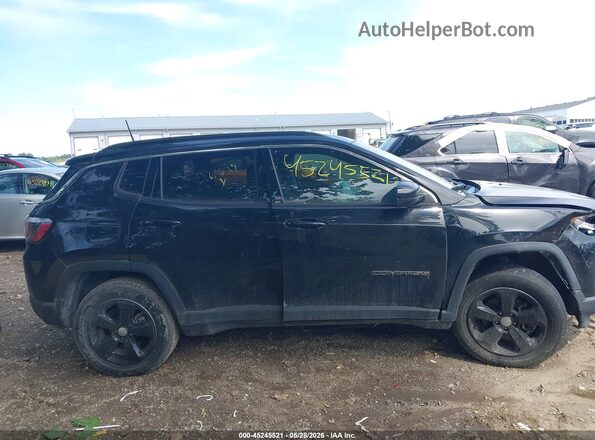 3C4NJDBB3JT201629 2018 JEEP COMPASS Черный Вид задней части салона