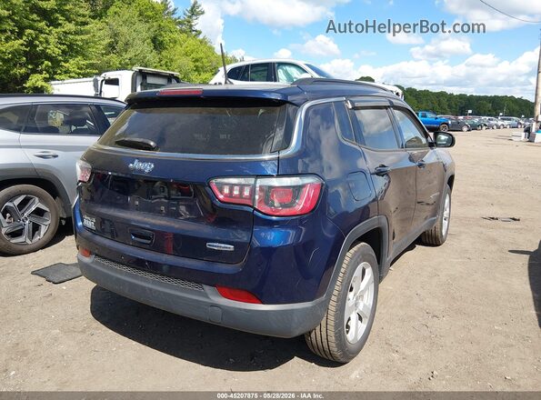 3C4NJDBB3JT256193 2018 JEEP COMPASS Dark Blue Rear right