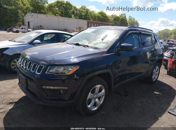 3C4NJDBB3JT256193 2018 JEEP COMPASS Dark Blue Front left