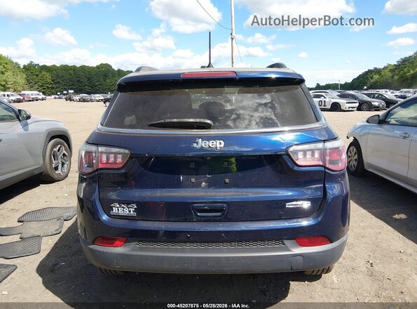 3C4NJDBB3JT256193 2018 JEEP COMPASS Dark Blue 